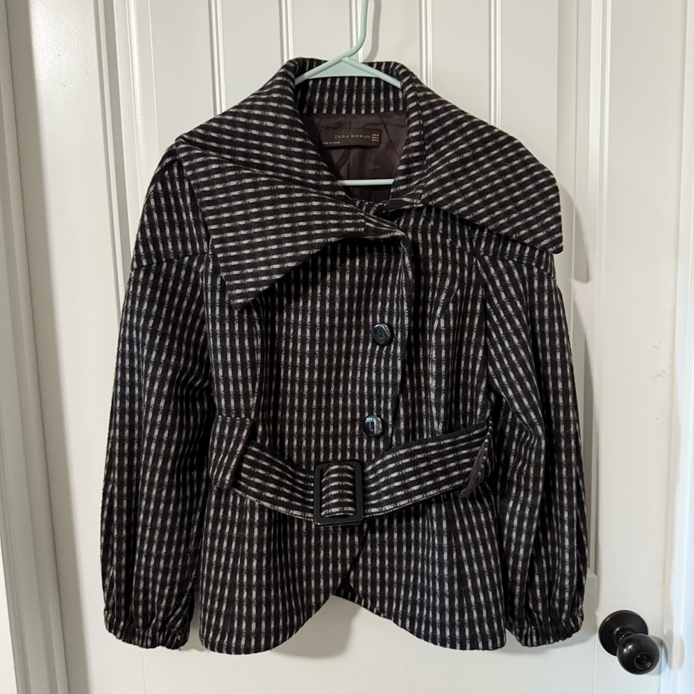 Zara Wool Jacket Spain